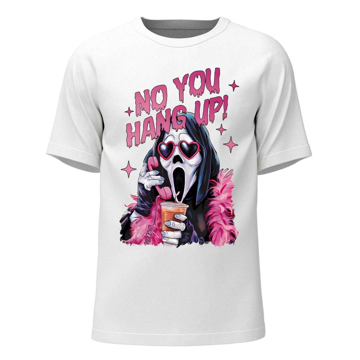 You hang up!